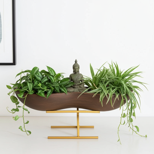 boat shaped planter
