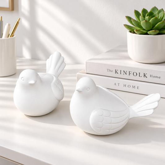 Garden accessories white Dove