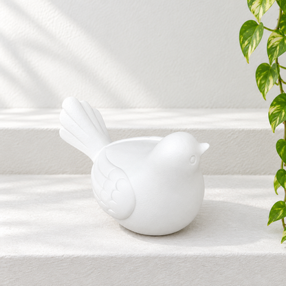 Garden accessories white Dove