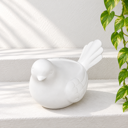 Garden accessories white Dove