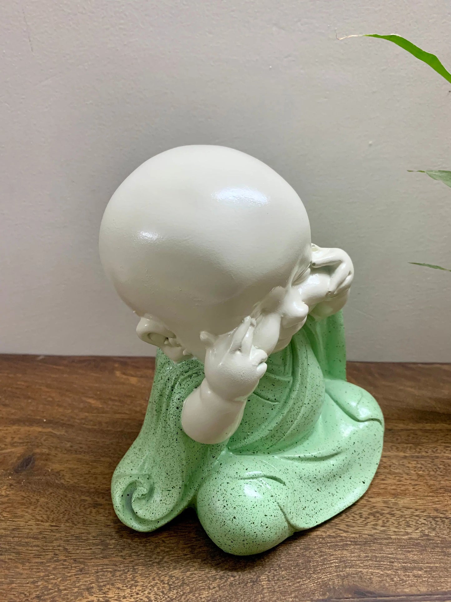 Home decor baby monk statue