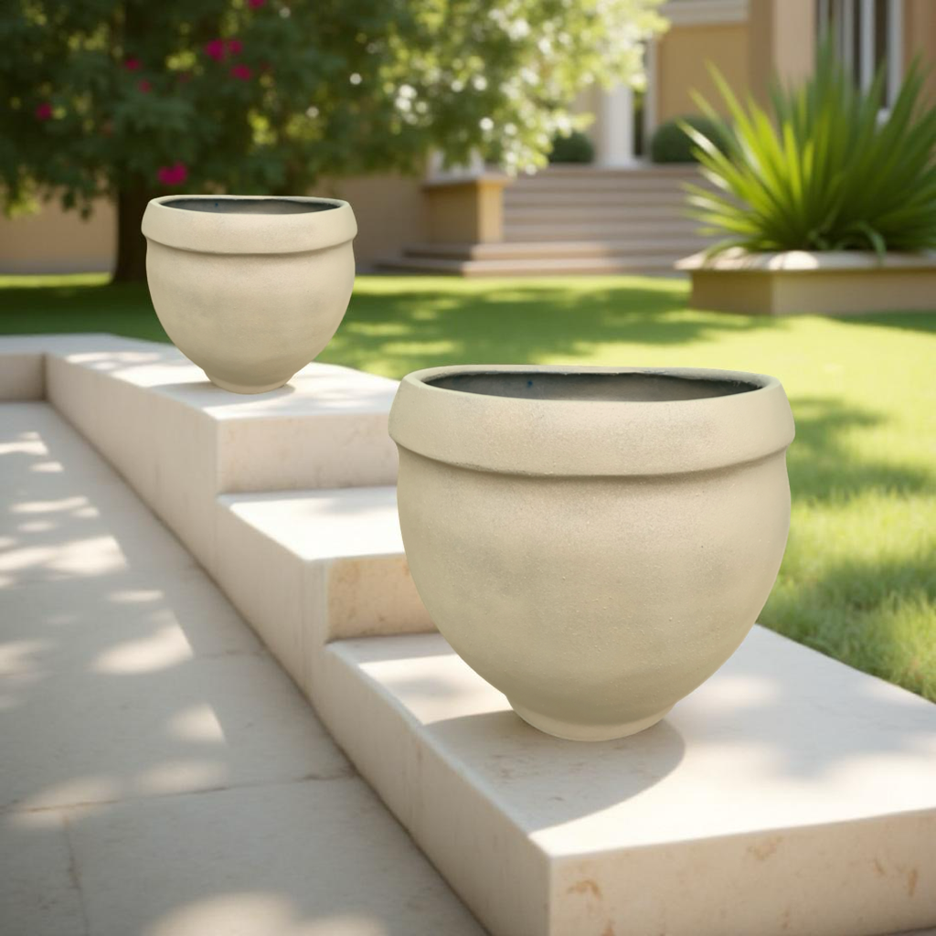 Medium sized flower pots