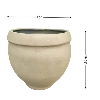 Urn Planter Medium Sized - Decorative Flower Pot for Patios